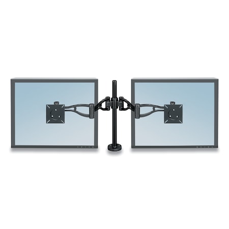 Fellowes Desk Mount Arm Monitor, Black FEL8041701